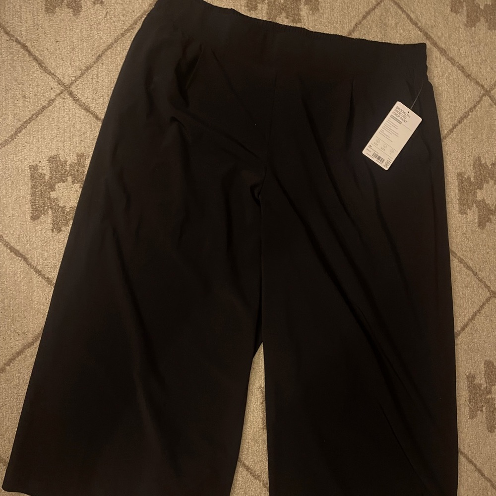 Athleta Brooklyn Wide Leg Pant in Black - SIZE 20